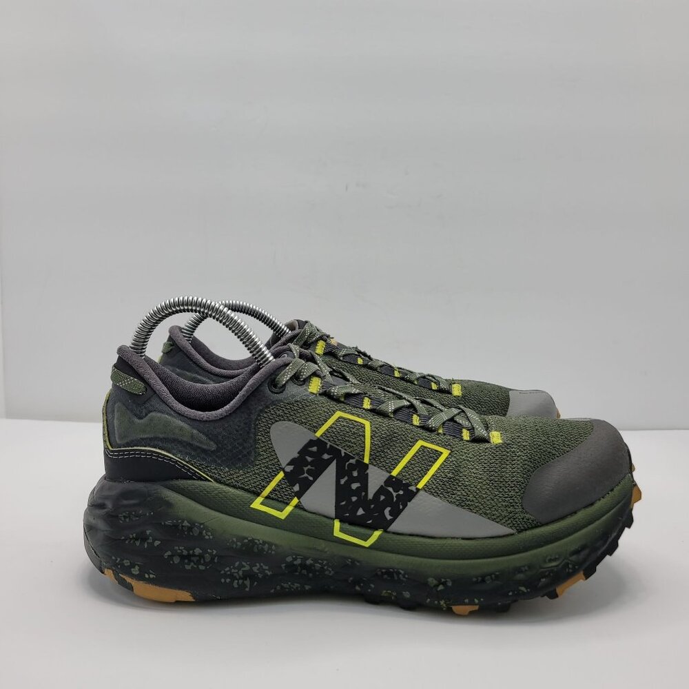New Balance Fresh Foam More Trail V2 Men's Olive Green Running Shoes US Size 9.5
